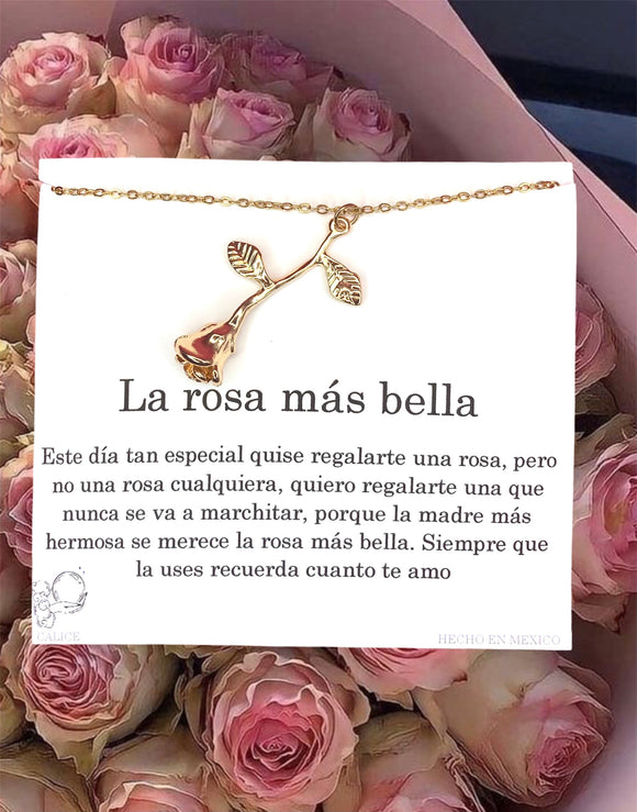 La rosa más bella (mamá/novia)