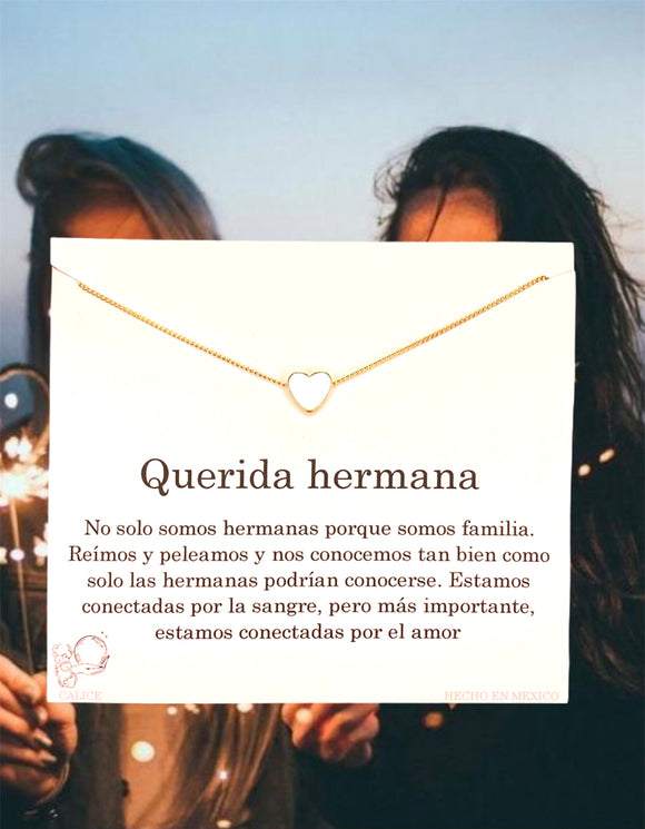 Querida hermana