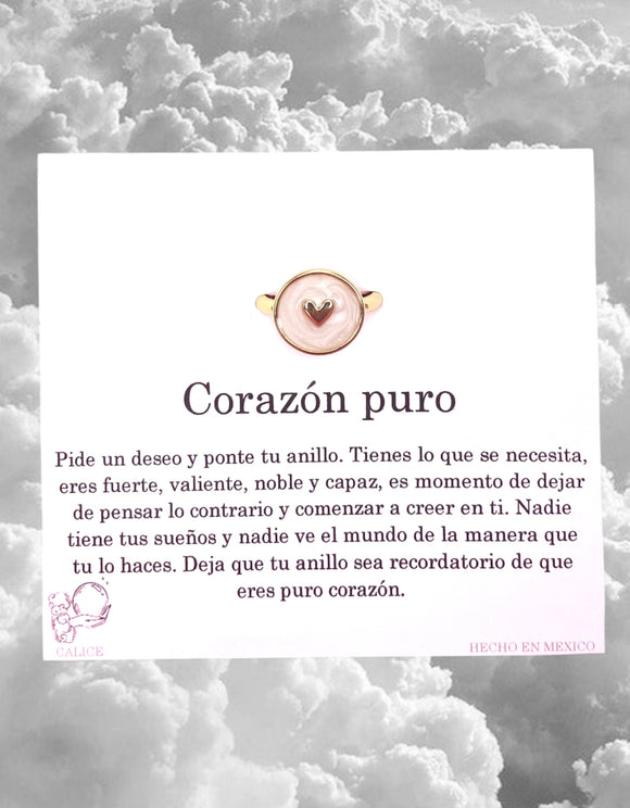 Corazón puro (anillo)