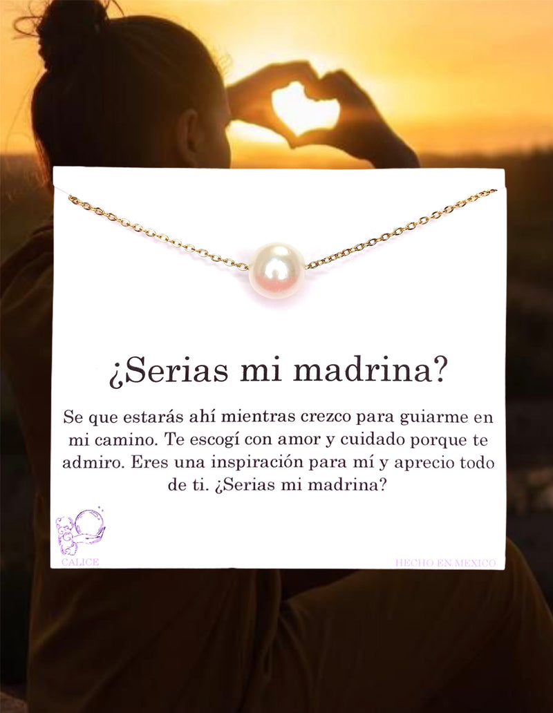 ¿Serias mi madrina?